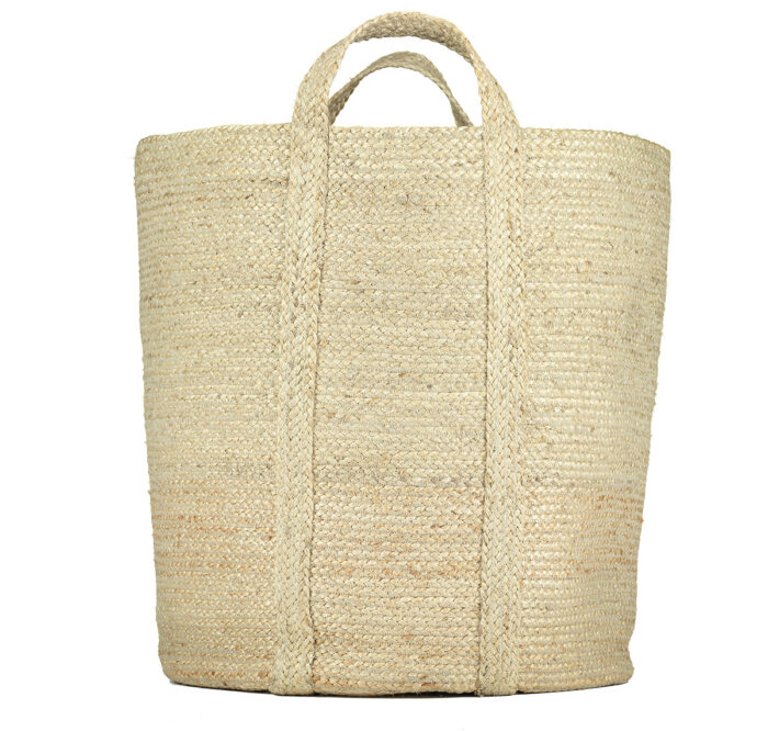 Slouchy Natural Organic Jute Baskets