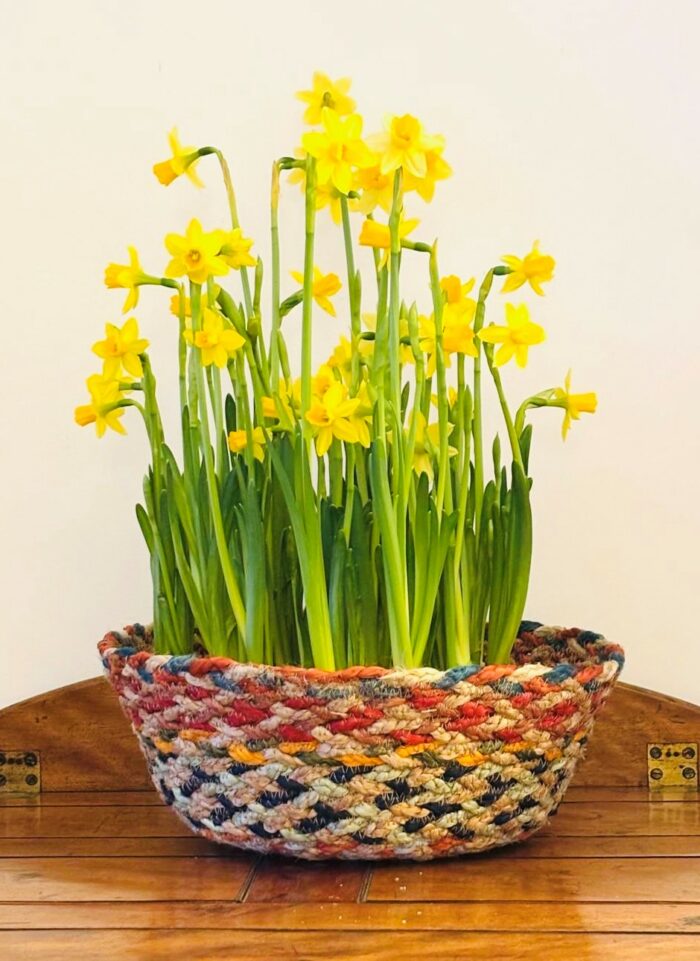 Woven Bread Basket Bright - Image 2