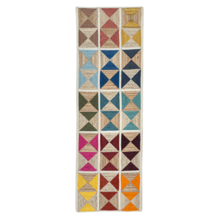 Harlequin Rainbow Jute Rug - Image 3