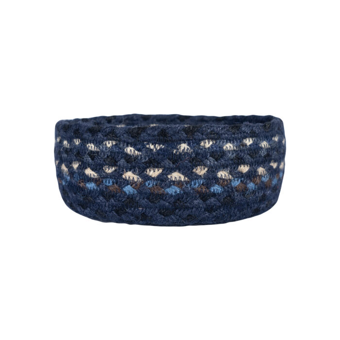 Indigo Jute Mini Basket