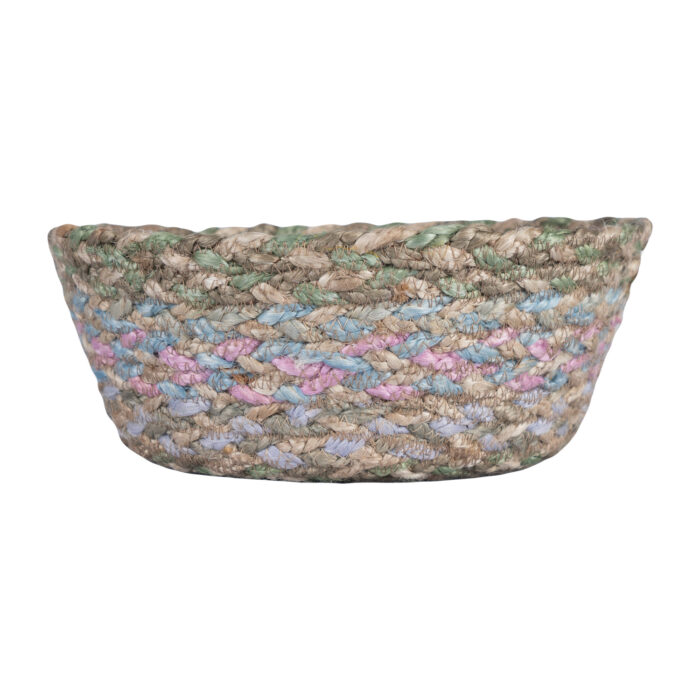 Woven Bread Basket Pastel