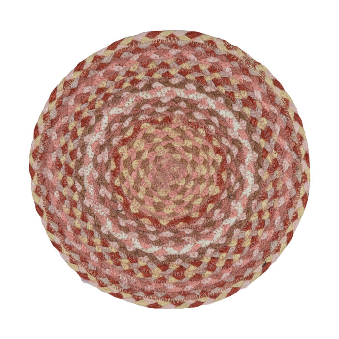 Coral Jute Mini Basket - Image 5